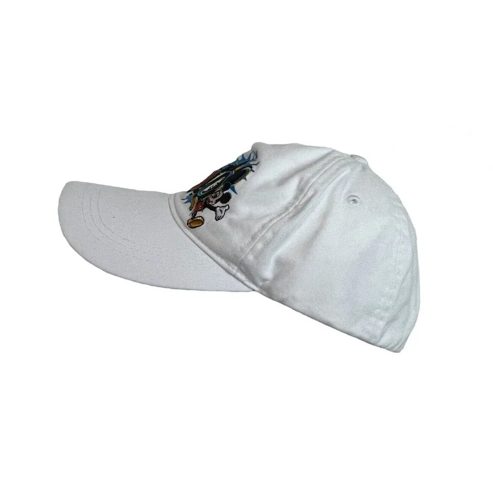 VTG 2010 Disney Parks White Adjustable Hat Adult Baseball Cap